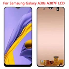 6,4 ''A307F ЖК-дисплей для Samsung A30s SM-A307FN  DS A307F  DS A307F дисплей сенсорный экран с рамкой в сборе для Samsung A30s LCD