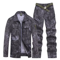 outdoor sport hunting clothes camouflage suits tactical shirtcombat cargo pants uniforme militar military uniforms ghillie suit