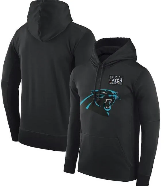 

Carolina Crucial Catch Performance Panthers Men Anthracite Hoodie