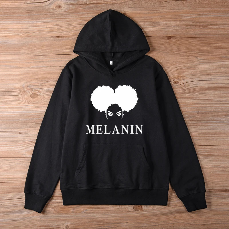 Фото Женская толстовка с капюшоном ONSEME Melanin черная уличная спортивный костюм для Женская толстовка с капюшоном ONSEME Melanin черная уличная спортивный костюм для
