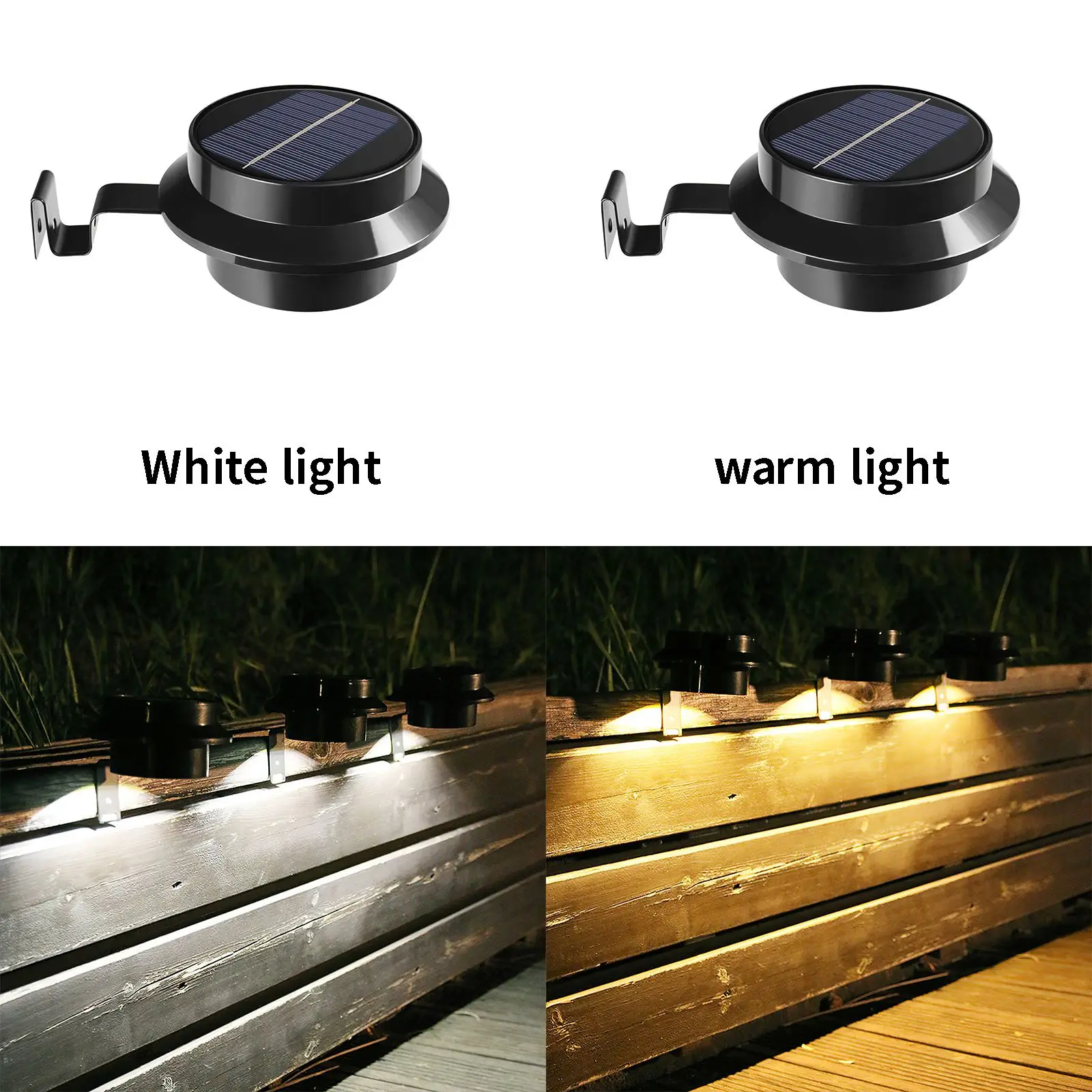 13 светодиодных круглых садовых фонарей на солнечных батареях | Освещение