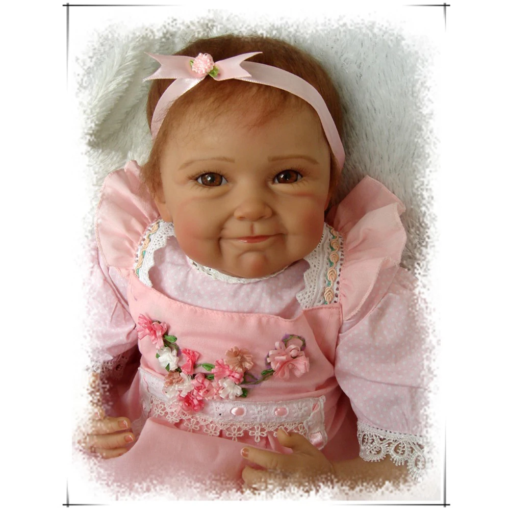 55 см силиконовые куклы Reborn Baby Bebe Alive Реалистичная мягкая настоящая сенсорная Одежда для новорожденных "lifelike" детские игрушки для мальчиков и девочек подарок на день рождения и Рождество