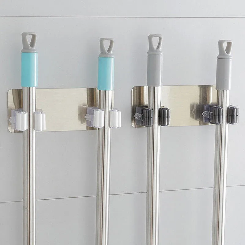 Недавно 1/2 шт. настенное крепление швабры метлы щетки для хранения Держатели