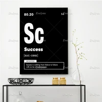 sc success forumla oil painting posters and prints on canvas motivational wall art pictures office home decor floating frame
