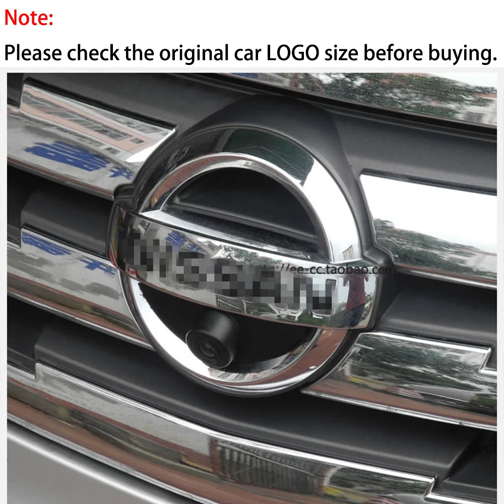 ZJCGO CCD Car Front View Parking LOGO Camera Positive for Nissan X-Trail Tiida Qashqai Livina fairlady Pulsar Pathfinder Geniss |