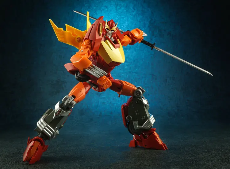 SXS трансформирующийся робот-игрушка R04 Hot Rodimus IDW аниме-режим фигурка игрушки |