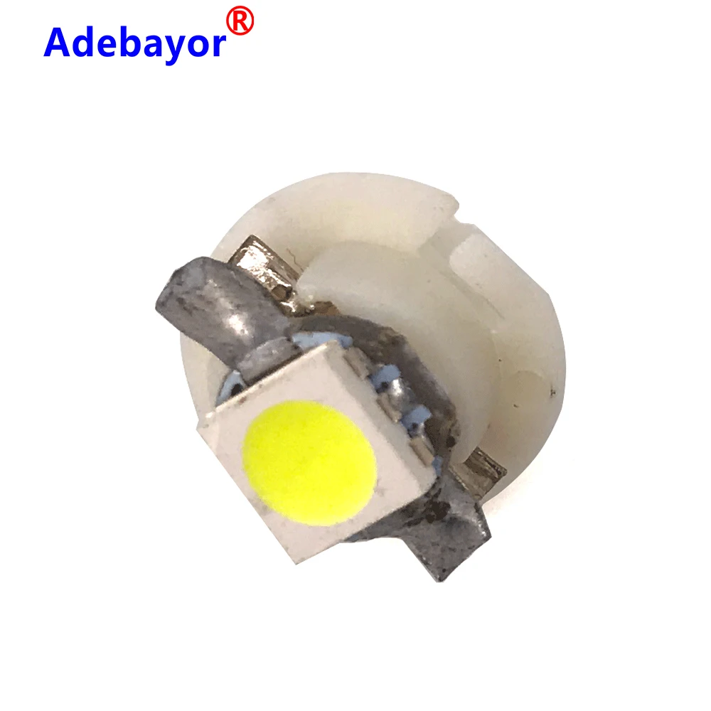 Белый 1000 шт. B8.4 светодиодный светильник для автомобиля Luces Para 1 s 1210 5050 SMD авто