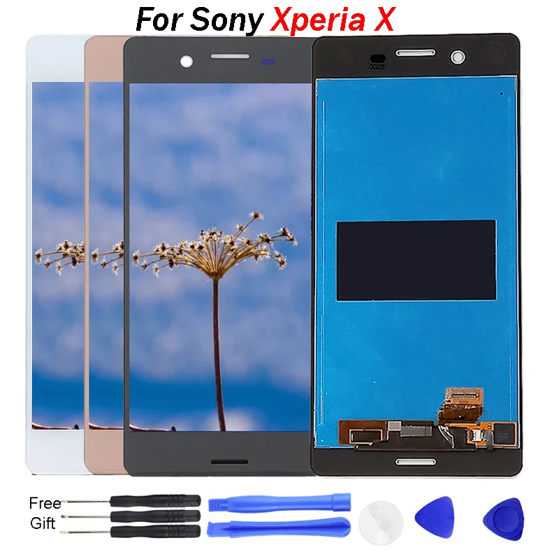 Для Sony Xperia X Экран ЖК дисплей F5121 F5122 с сенсорным экраном дигитайзер для lcd