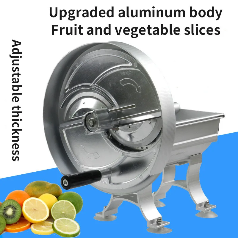 EB-1805A Household Manual Slicer Commercial Multifunctional Aluminum Alloy Hand Fruit Potato Lemon Slice Ground Meat | Бытовая техника