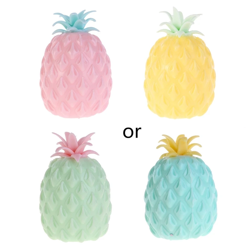 

72XC New Pineapple Ball Anti Stress Grape Venting Balls Squeeze Stresses Reliever Toy