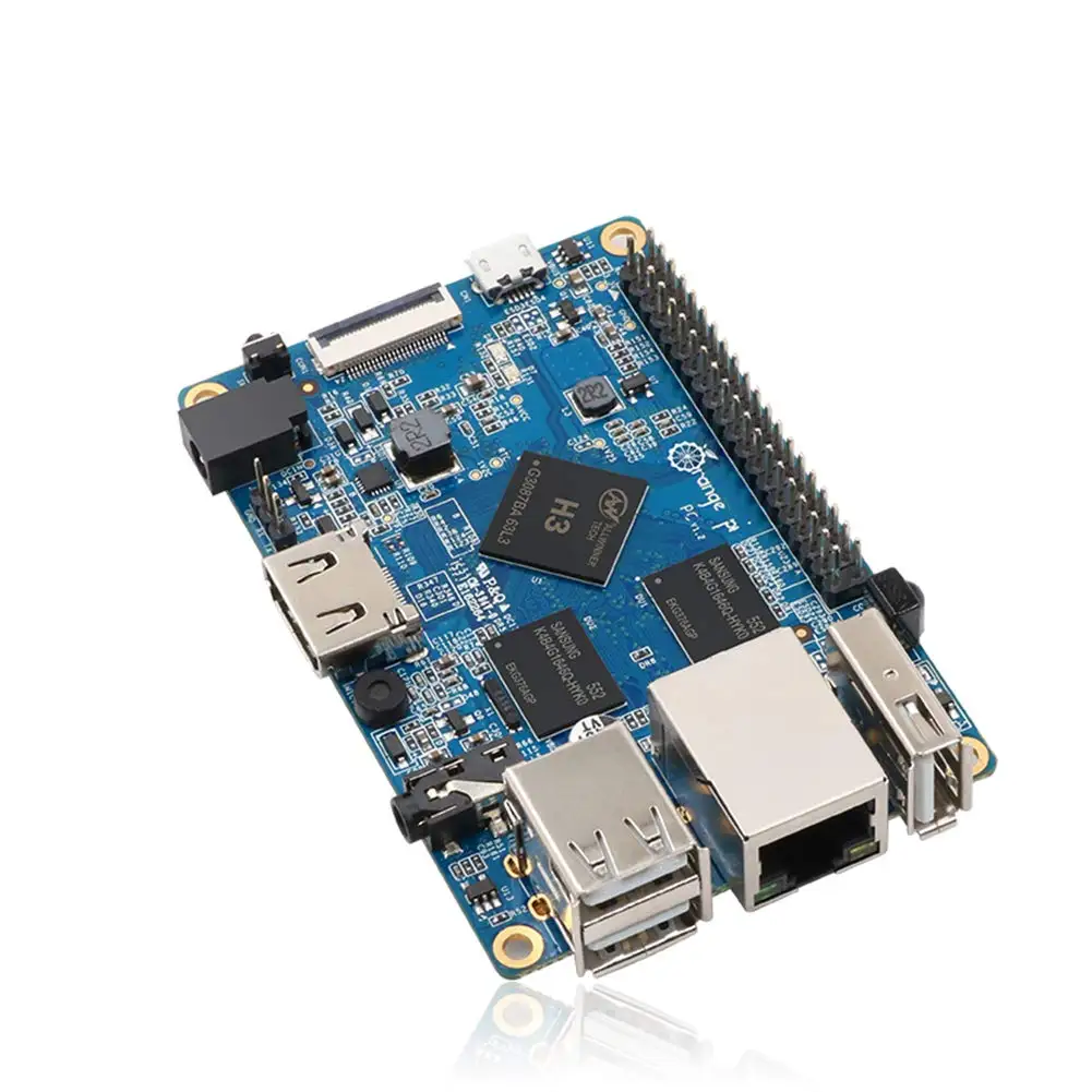 Оранжевый PI PC H3 четырехъядерный 1 ГБ DDR3 разработчик печатной платы ПОДДЕРЖКА RetroPIE RetroPIE система может быть предоставлена по электронной почте