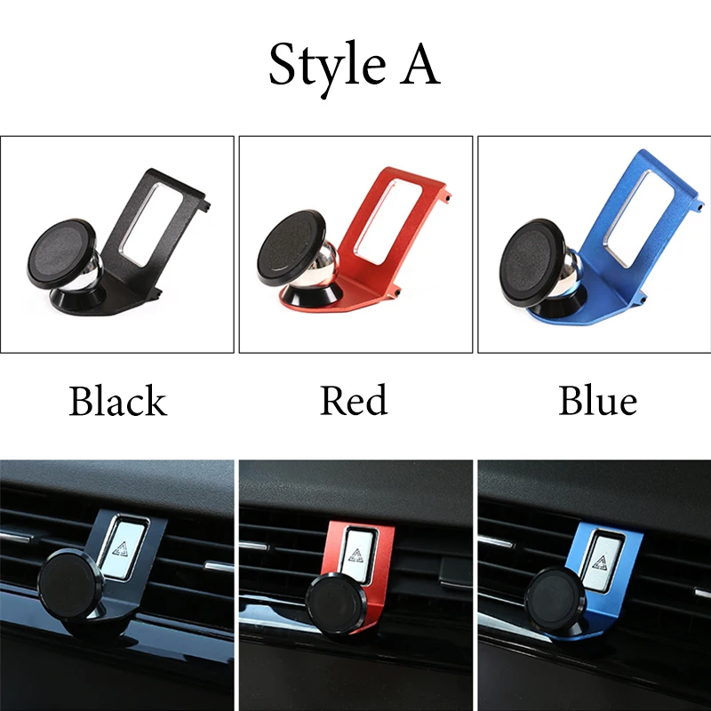 interior air vent mobile phone holder navigation bracket for land rover discovery 5 lr5 range rover sport 2017 20 car accessory free global shipping