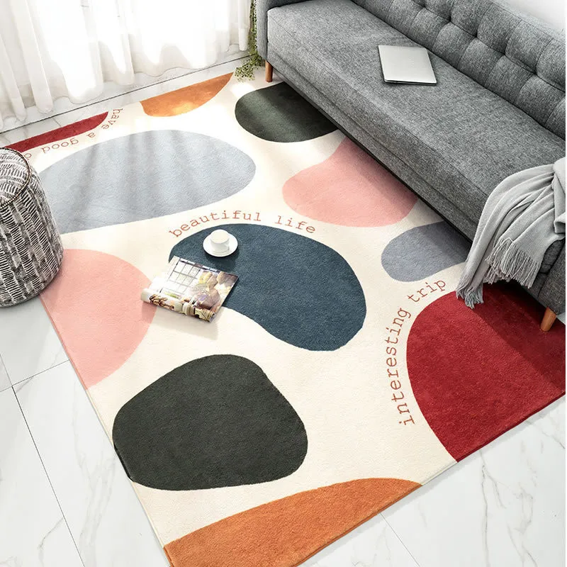 

Soft Fluffy Carpet Livingroom Home Shaggy Rugs For Bedroom Decorative Sofa Coffee Table Floor Mat Nordic Design Study Area Rug