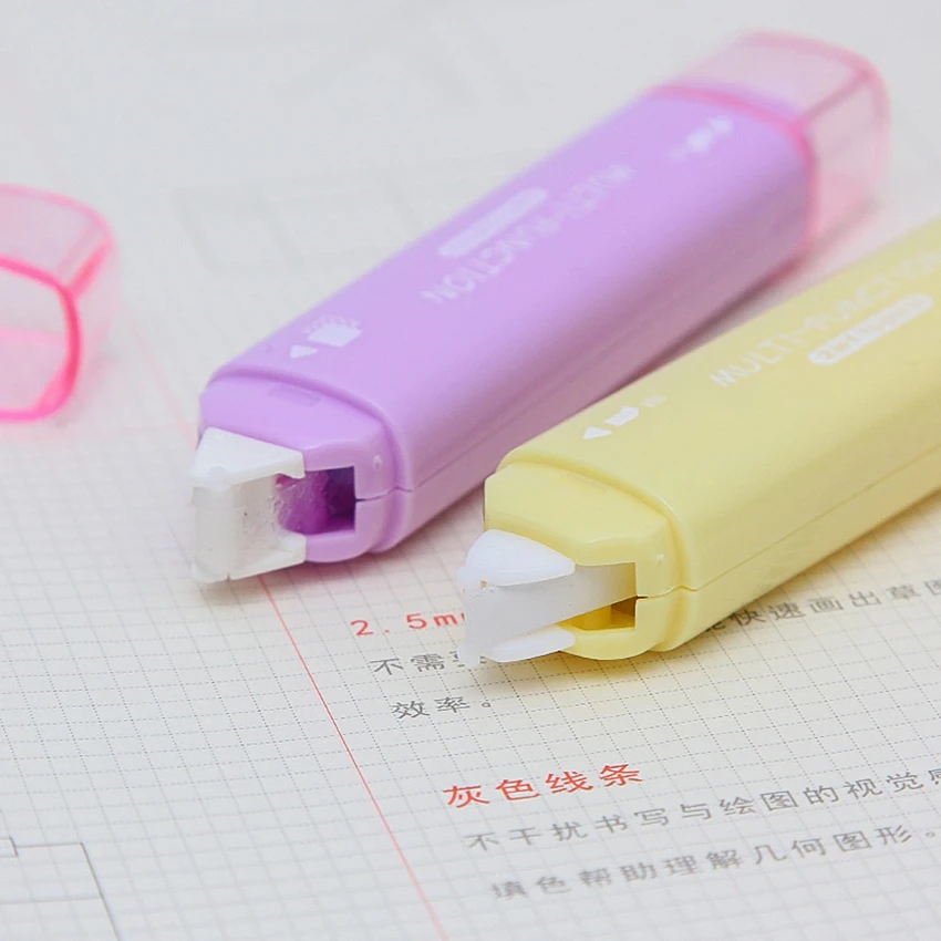 Мини Корректирующая лента с двумя головками 5 м клейкая в горошек Детские