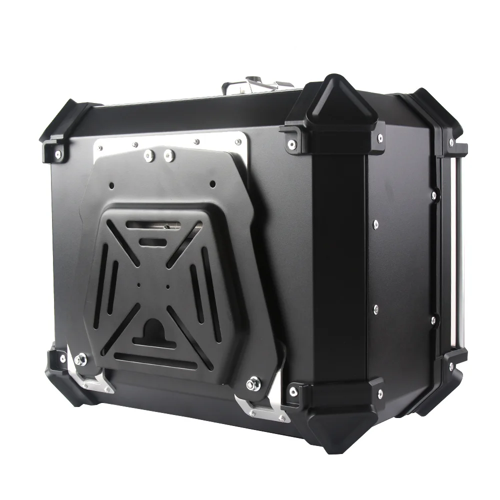 للبيع 32L دراجة نارية العلوي الخلفي الأمتعة الذيل أداة صندوق جذع خوذة تخزين المنتج قفل الملحقات الألومنيوم العالمي مقاوم للماء