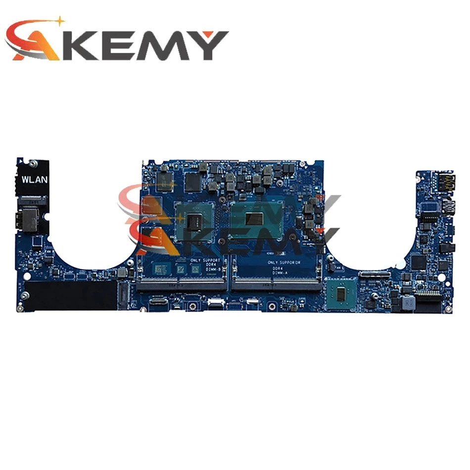Kaufen Akemy Für Dell XPS 15 9560 Laptop Motherboard CN-0YV12N 0YV12N YV12N LA-E331P I5-7300HQ GTX 1050 4GB DDR4