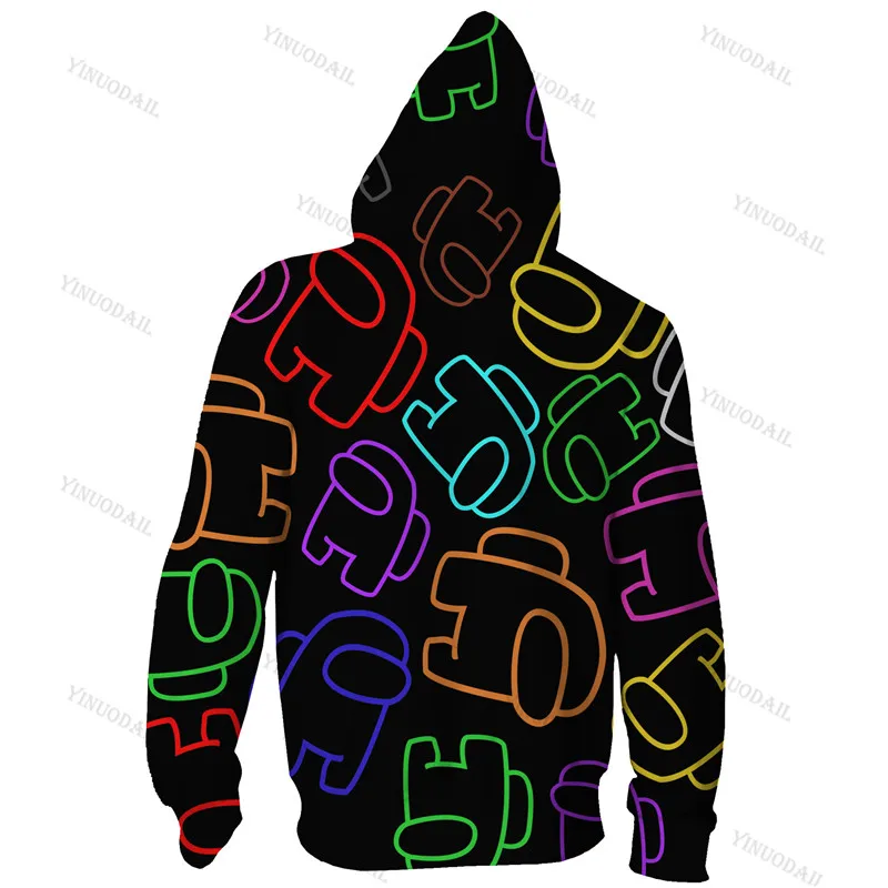 

Autumn Game Among Us Hoodies Kids Hot 3D Boys' Clothes Children's Clothing Long Sleeve Casual Sweatshirt Costume Warm Costume