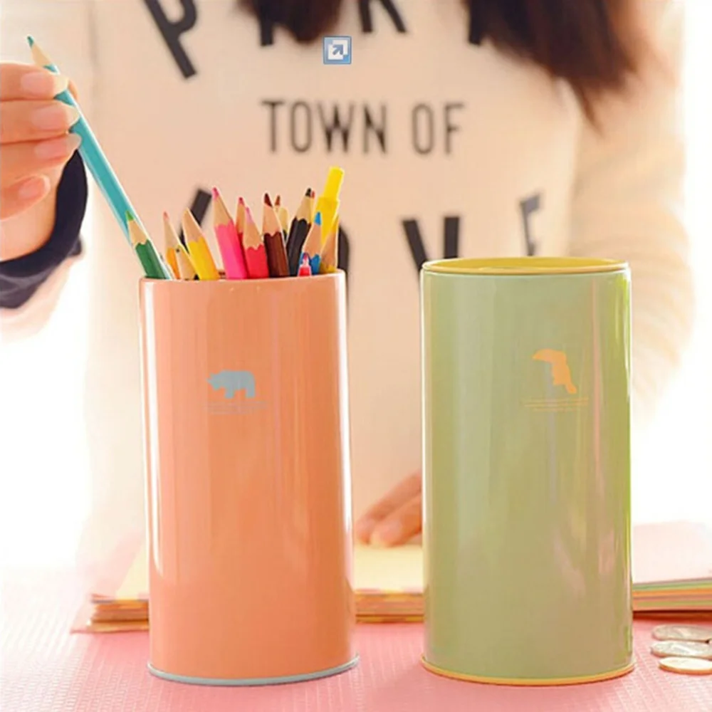 Копилка для животных коробка денег мультяшная монет контейнер ручек копилка