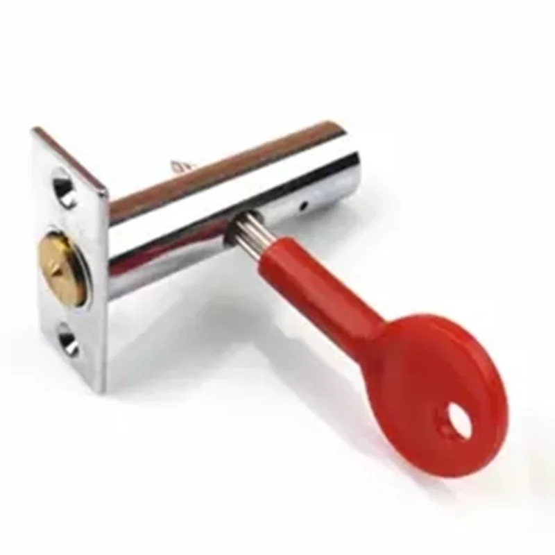 Stainless steel Pipe lock Invisible Mortise door lock Fire door Escape Aisle Furniture hardware accessories