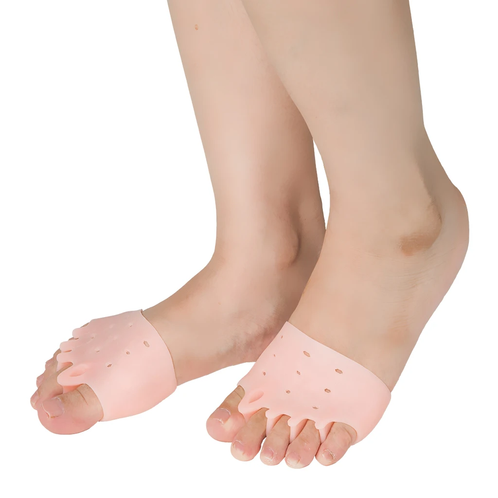 Гелевые силиконовые мягкие корректирующие подушечки для пальцев ног - купить по
