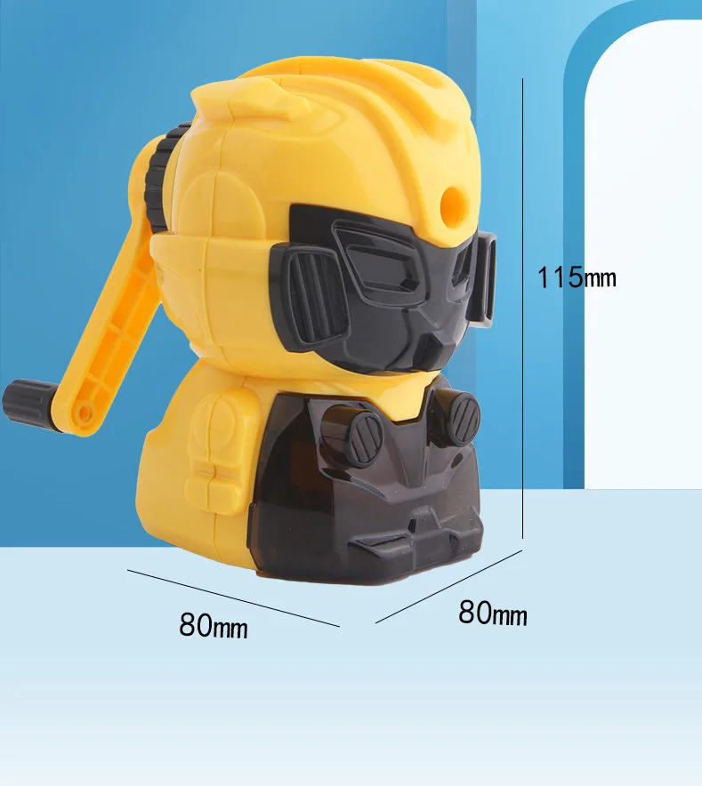 Точилка для карандашей трансформатор точилка с ручным заводом мультяшная