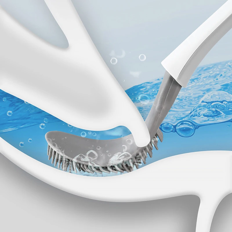 Силиконовая щетка из термопластичной резины держатель для насадки мягкая