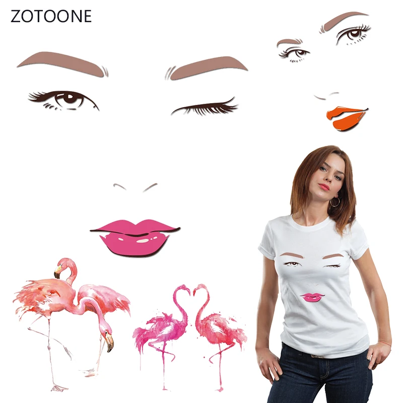 ZOTOONE трендовые нашивки для девушек термотрансферные на одежду сделай сам