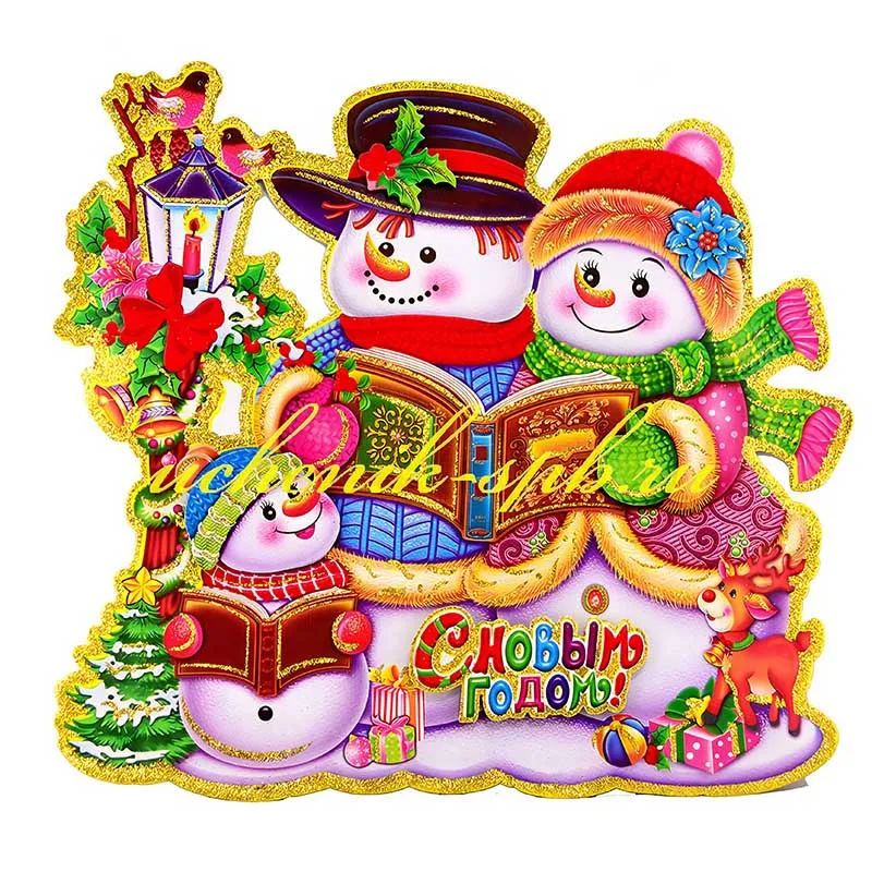 

New Colorful Read Snowman Christmas Wood Puzzle 100 200 300 Pieces Fidget Toy 3D DIY Wooden Jigsaw Game Box Child Kids Best Gift