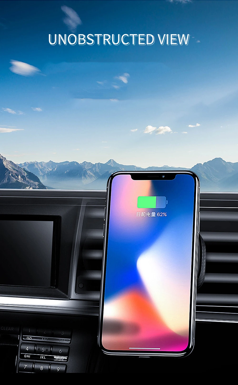 360 Вращение магнитный автомобильный держатель телефона для iPhone 11 Pro X Max GdBaMa держатель на лобовое стекло для мобильного телефона в автомобиль держатель для навигатора