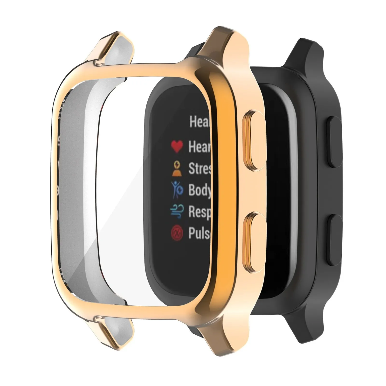 

3pcs Premium Soft TPU Bumper Shell Cover Protective Plating Case for Garmin Venu RCDroneAccessoriesRCPartsHighQuality