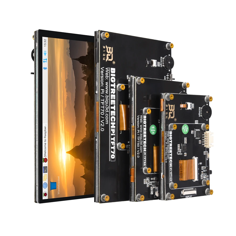 BIGTREETECH вгб PITFT50V2.0 TFT43 TFT70 емкостный сенсорный экран Экран Панель DSI 5 дюймов ЖК
