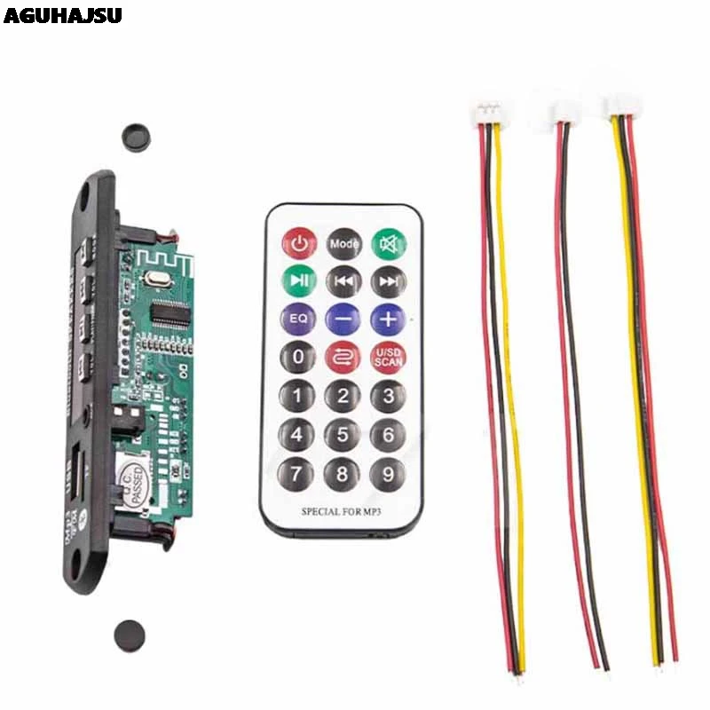 DC 5 в блок питания Micro USB Bluetooth руки ЖК-экран MP3 плеер комплект FLAC WMA WAV декодер аудио