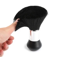 new professional neck face duster brushes barber hair clean soft black hairbrush salon cutting hairdressing styling make tools