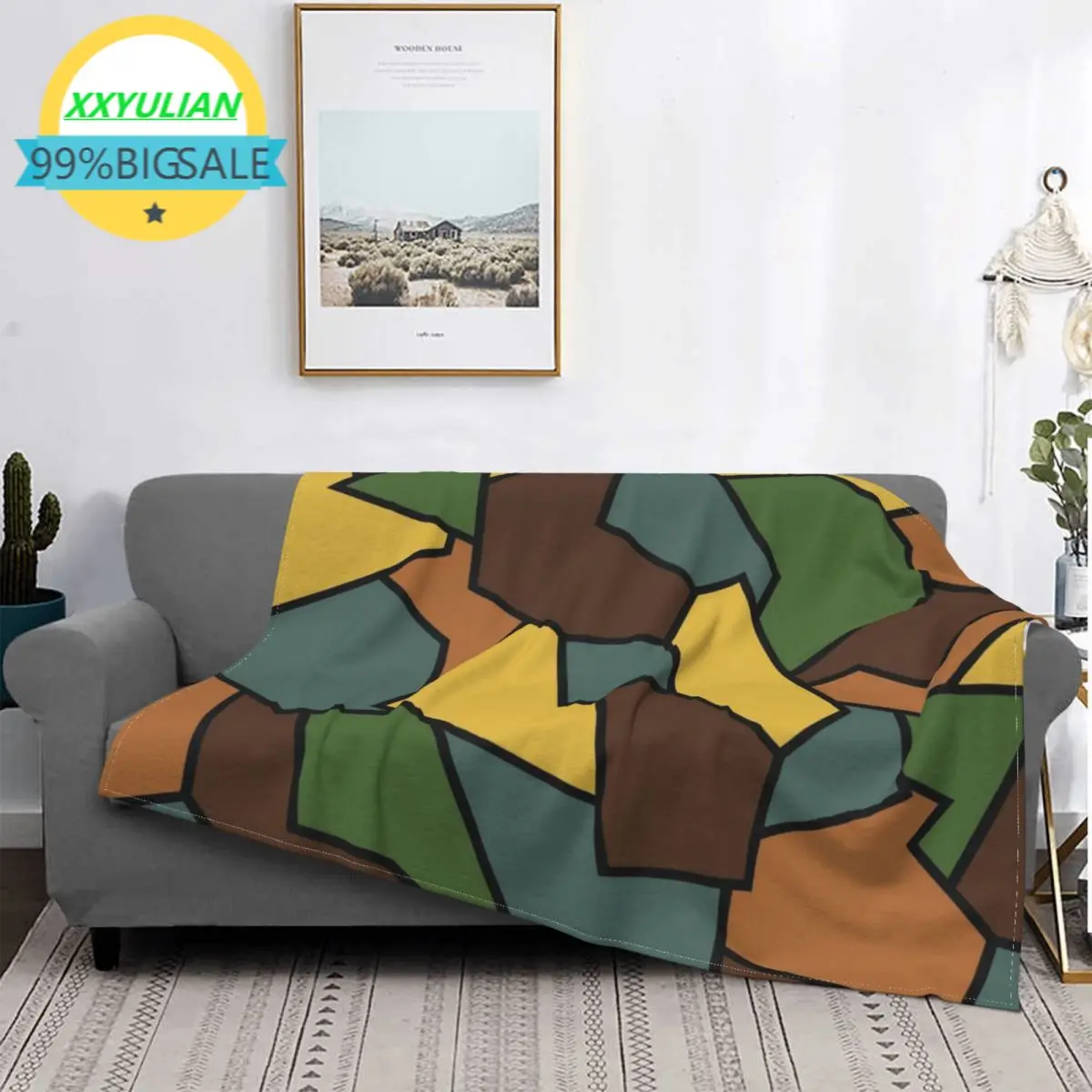 

Немецкое камуфляжное одеяло, флисовое весенне-осеннее популярное дышащее мягкое покрывало для постельного белья, мягкое плюшевое тонкое о...