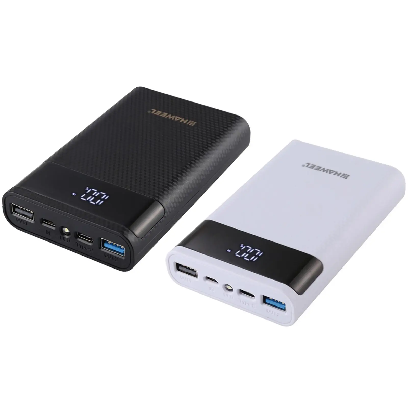 

Внешний аккумулятор с двумя USB-портами, 12 В, 18650 А