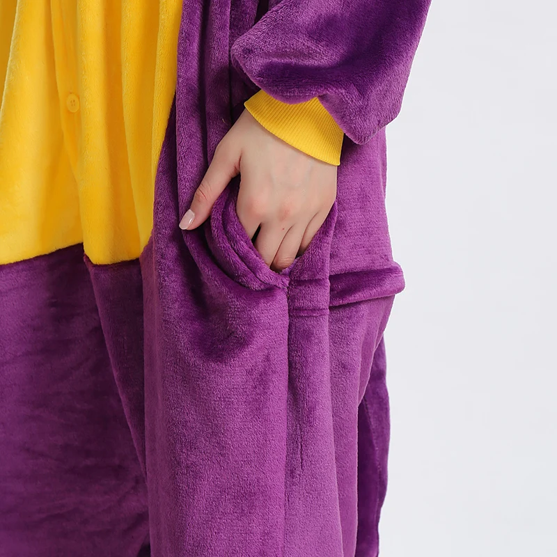 кингуруми Пижама для взрослых с изображением единорога радуги женщин мужчин