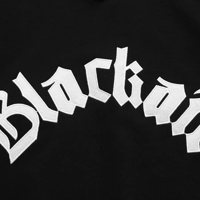 

Letter Print Pullover Sweatshirts Hoodies Harajuku Hip Hop Casual V-Neck Loose Sweatshirt 2020 Men Fashion Tops Oversize WQ039