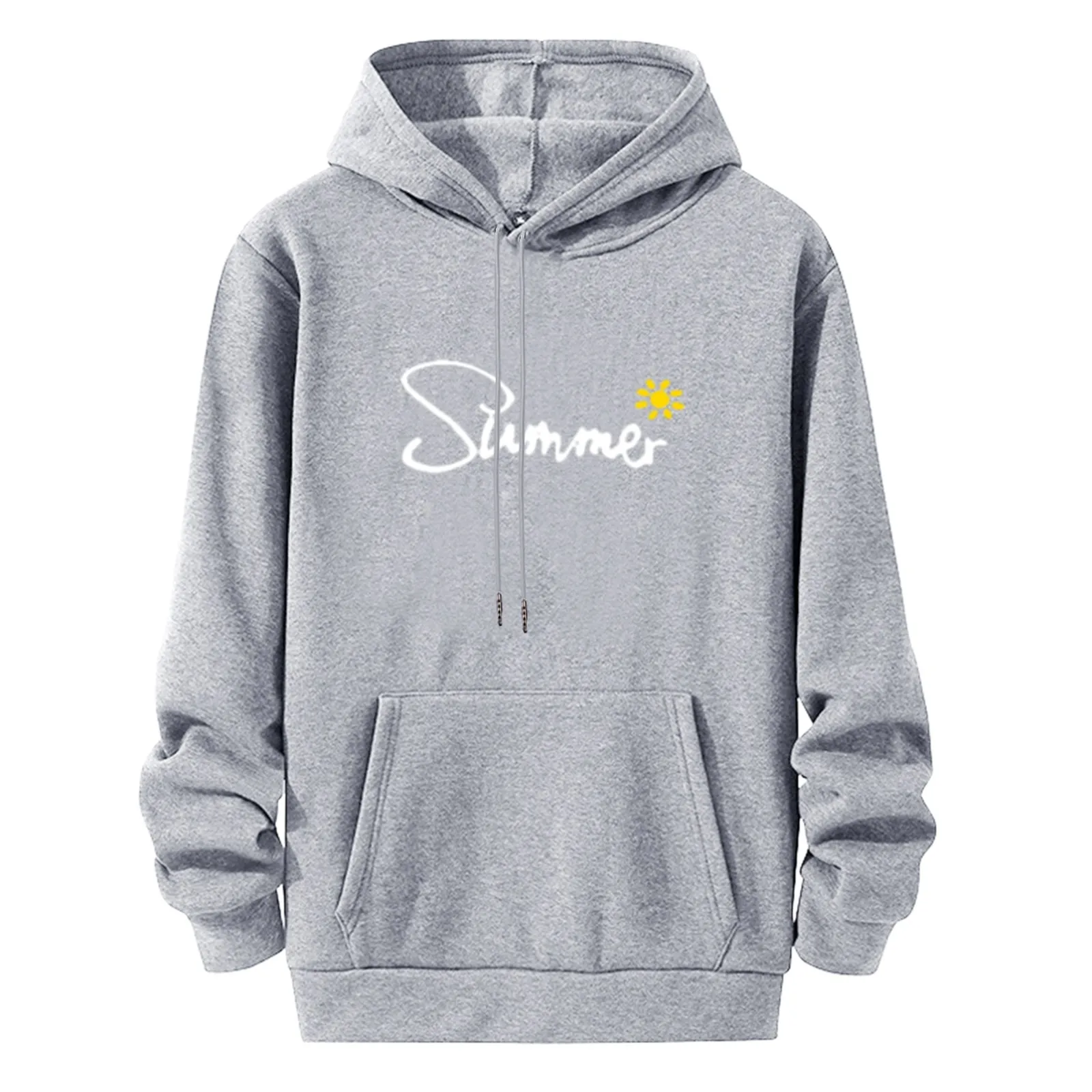Sweatshirt For Women Print Autumn Korean Style Fashion Hoodies Kawaii Oversized Hooded Long Sleeve Summer Printed Pullover Tops