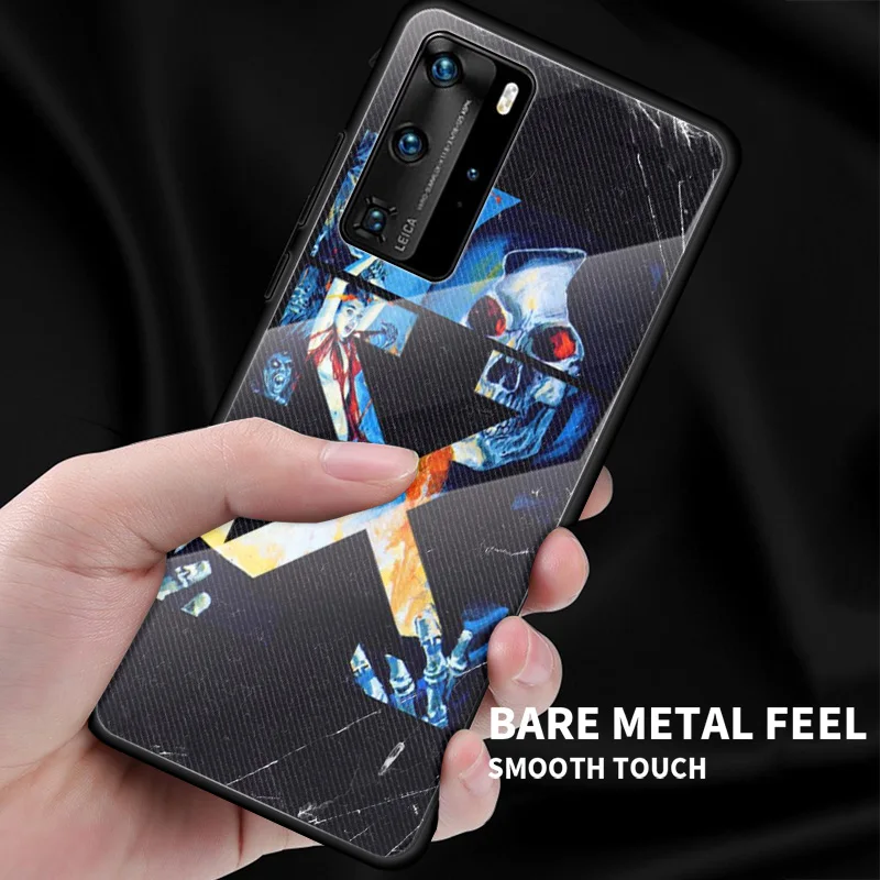 Чехол для Huawei P Smart 2021 Z P40 P30 P20 P10 Lite Pro Plus 5G из закаленного стекла | Мобильные