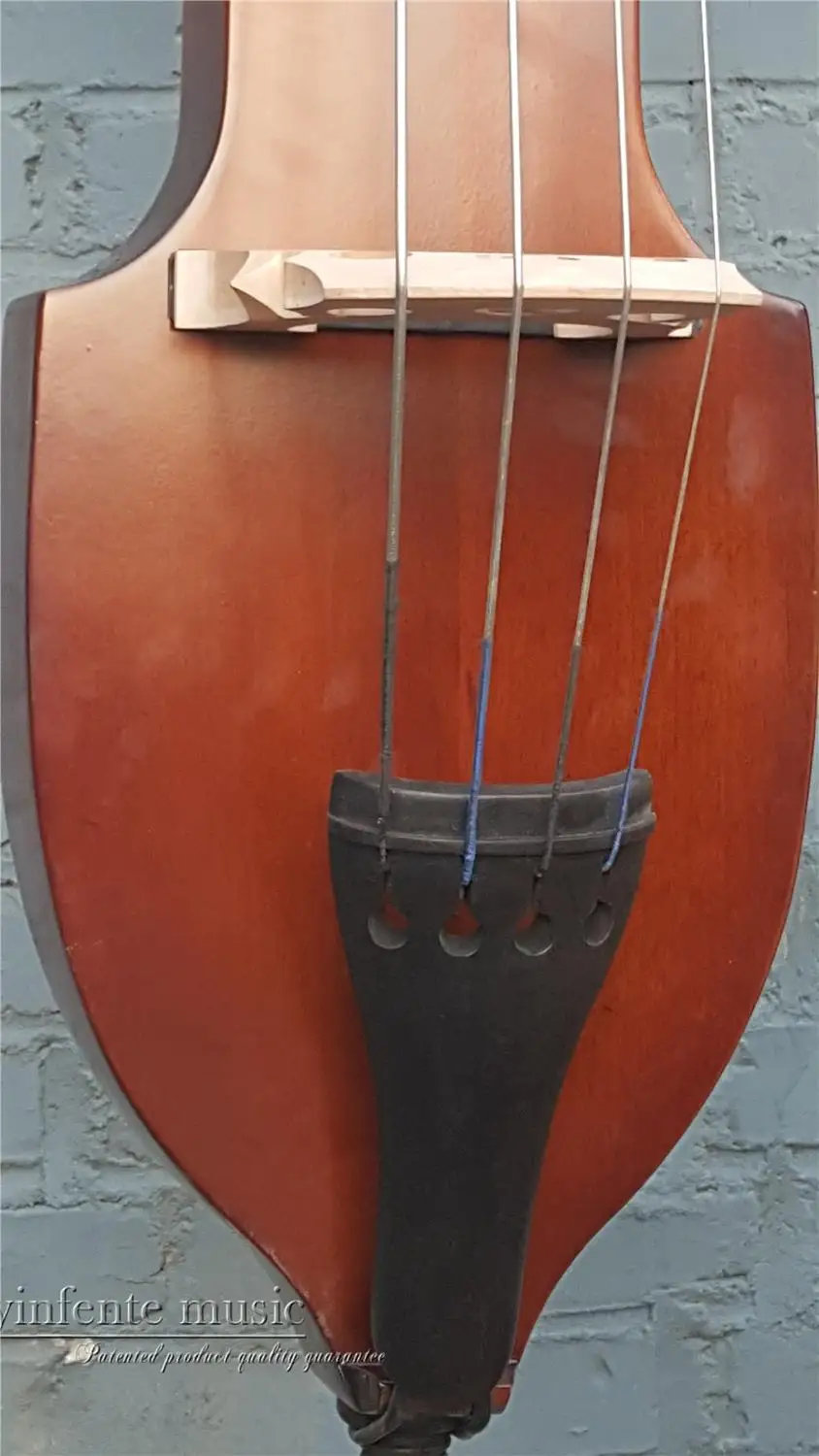 Новинка 3/4 4 струнный Электрический Вертикальный двойной бас отделка бесшумный