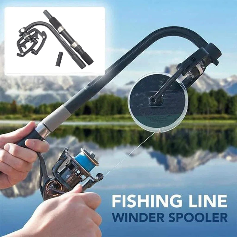

Durable Fishing Line Winder Spooler Fishing Rod Accessory Outdoor Fishing Tools ZJ55