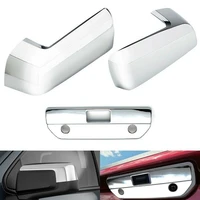 for 2019 2021 chevy silverado 1500 chrome top mirror covers tailgate handle