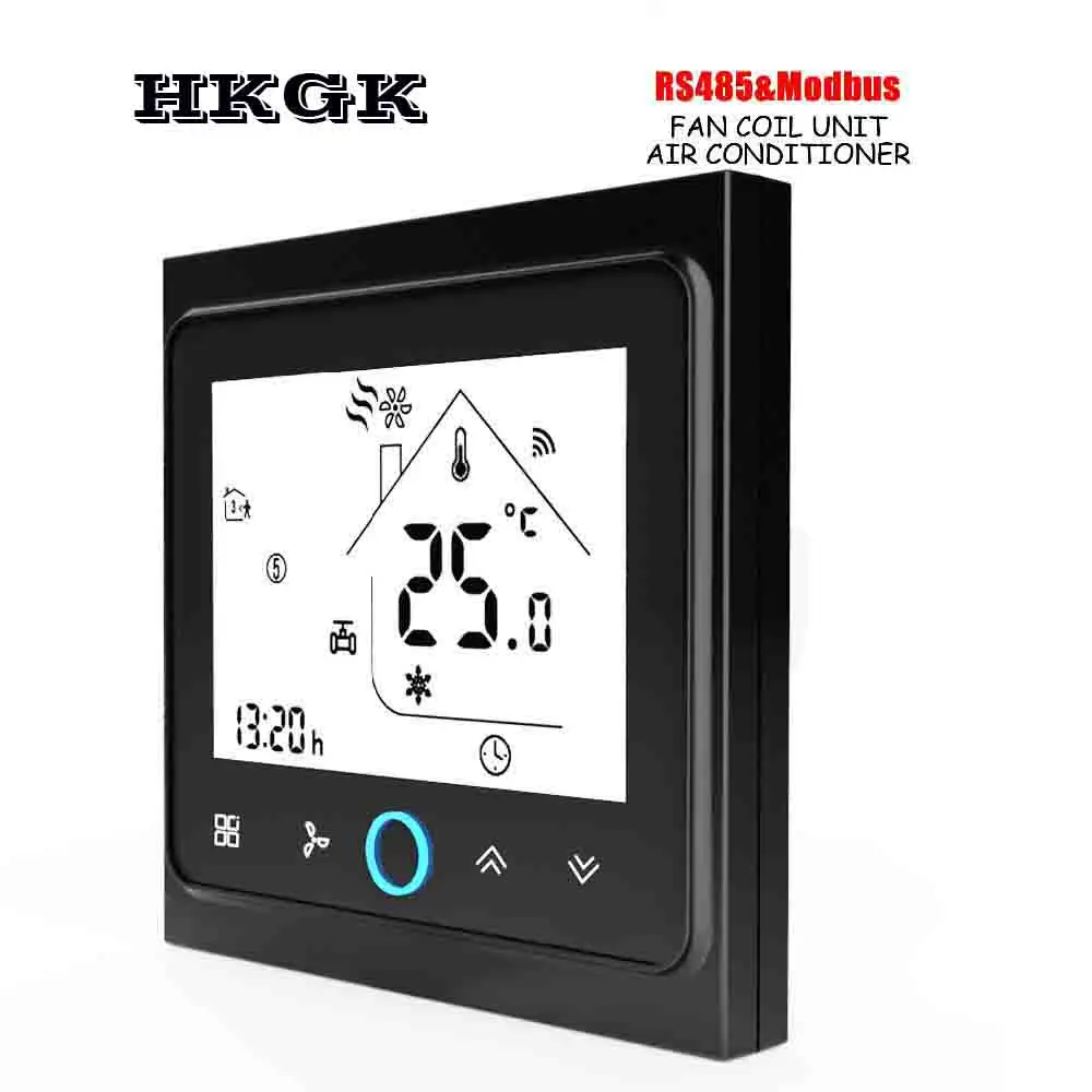 4 трубы 2 Трубы Тип кондиционера термостат RS485 и Modbus интерфейс программирования для регулируемого 0-10 В пропорциональный