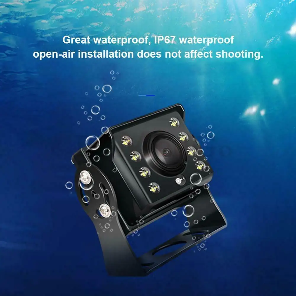 New 12-24v Car Bus Vans Lorry Truck Rear View Camera Reversing Night Vision Vehicle Backup Waterproof Hot For Trucks | Автомобили и