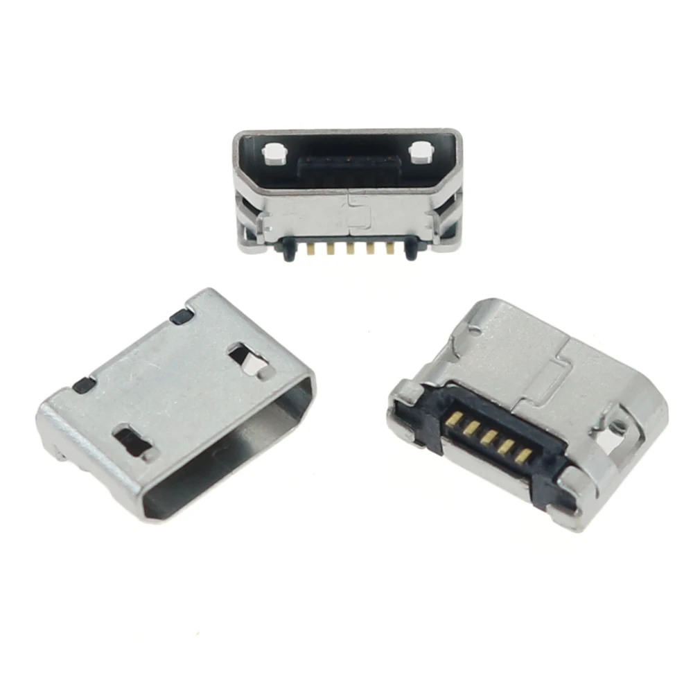 10 шт. 5-контактный разъем Micro USB для подключения мобильный телефон маршрутизатора
