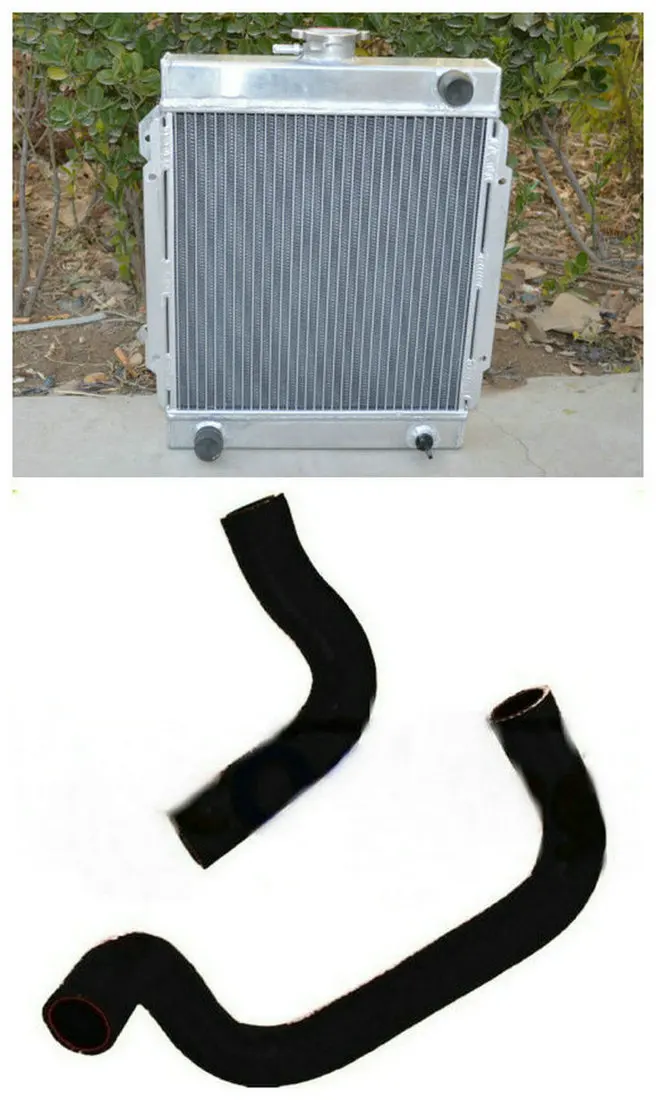 Лидер продаж 3-рядный алюминиевый радиатор и силиконовый шланг радиатора для DATSUN