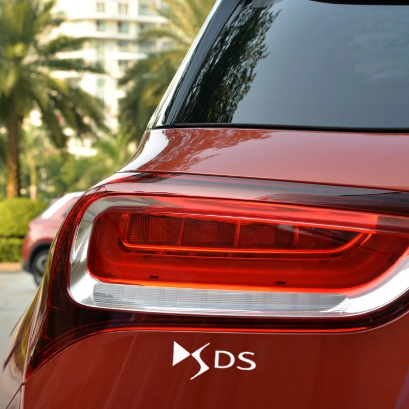 4 шт. для Citroen Ds Ds3 Ds7 Ds5 Ds4 Ds6 оформление окон самоклеящаяся эмблема автомобильные