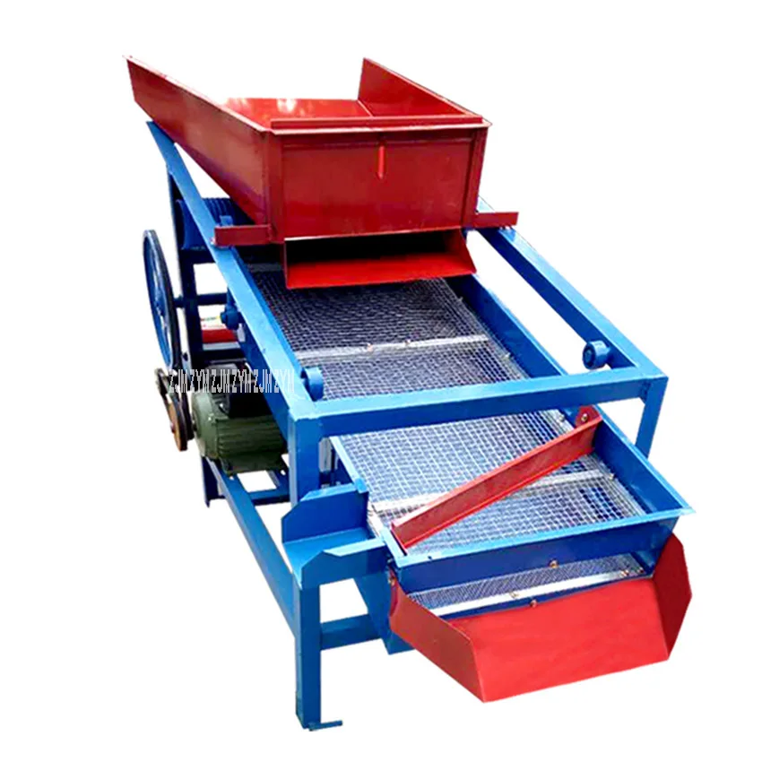 

680 220V/380V 2.2KW Plastic Granules Sieving Machine Corn Soybean Rapeseed Wheat Food Sieve Machine Vibration Screening Machine