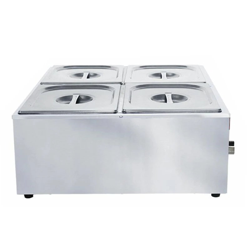 220 В Коммерческая подогреватель пищи электрическая столешница для горячего супа