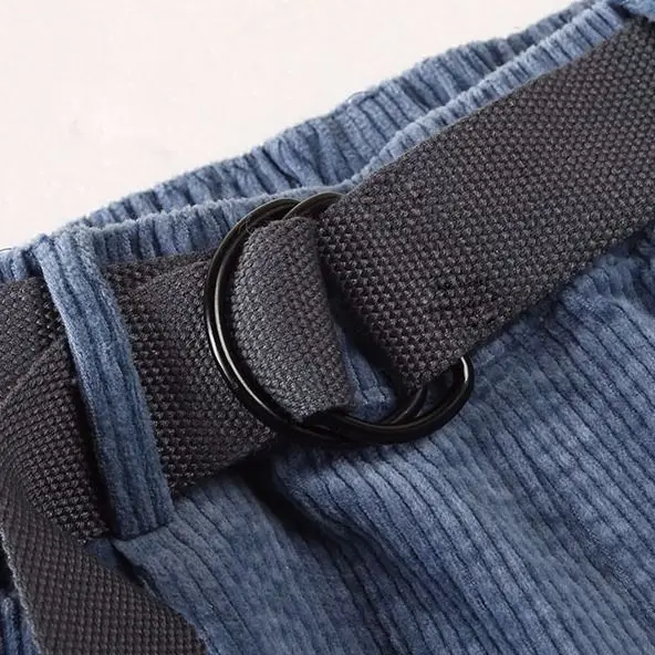 

Pants Women's Dad Pants Loose Corduroy Feet Radish Capri Harem Pants